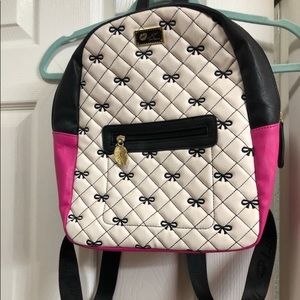 Betsey Johnson mini backpack